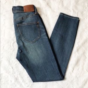 Madewell High Riser Skinny Jeans
